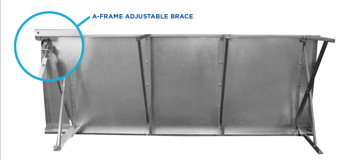 Adjustable A-Frame Braces Adjustable A-Frames for Inground Pool Support
