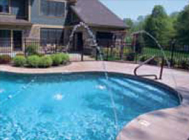 Water Features for SunPro Inground Pool Packages